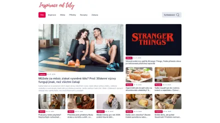 Blogovací stránky - Inspirace od Tety